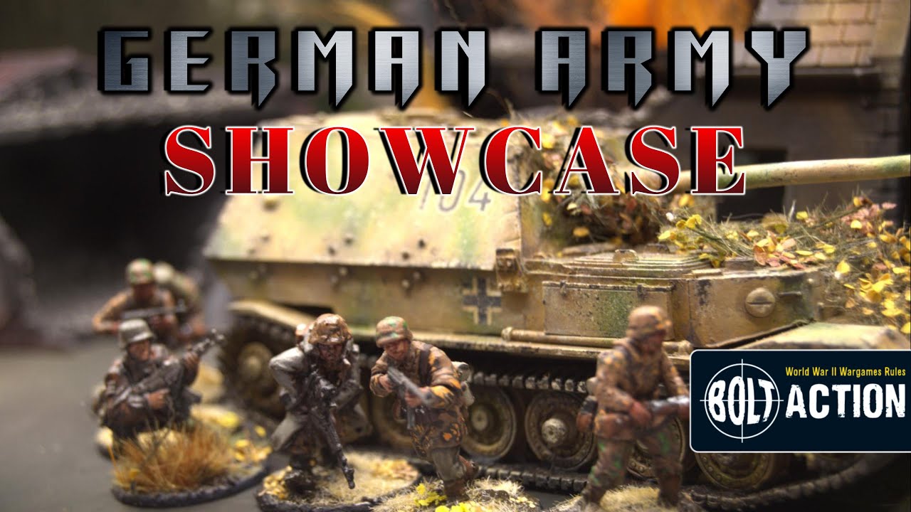 German Army Showcase | Bolt Action! 3rd Edition