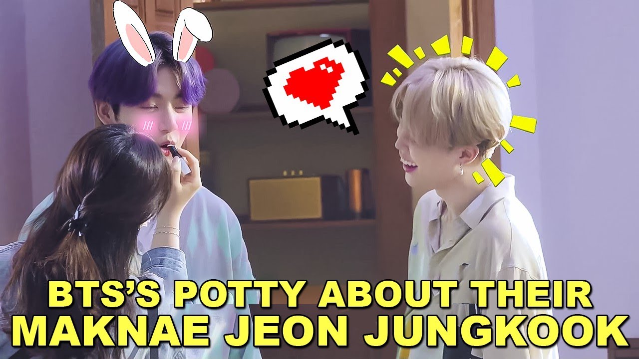 BTS's Potty About Their Maknae Jeon Jungkook