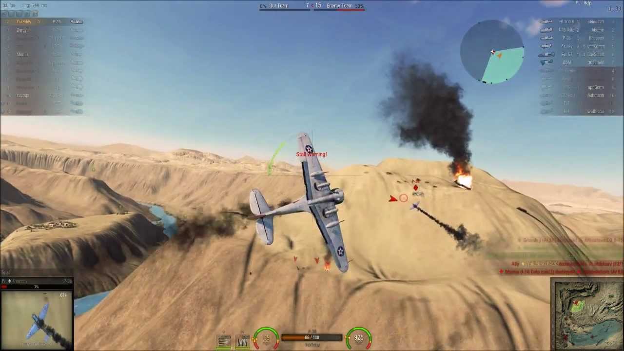 Eddy Plays World of Warplanes - Boring Dogfight Kamikaze!