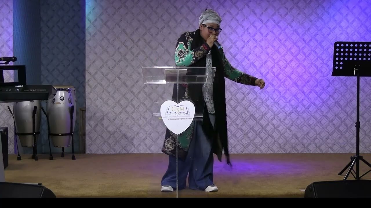 Pastor Augusta Preaching