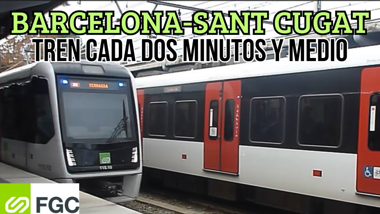Ferrocarrils de la Generalitat FGC METRO DEL VALLÈS. Barcelona a Sabadell y Terrassa