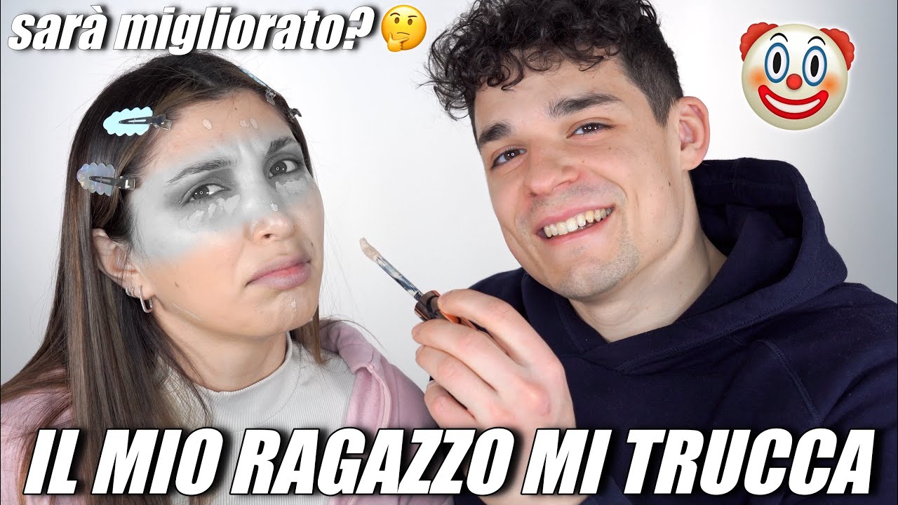 IL MIO RAGAZZO MI TRUCCA 💄 *DOPO 5 ANNI* | MelissaTani @riccardob2882
