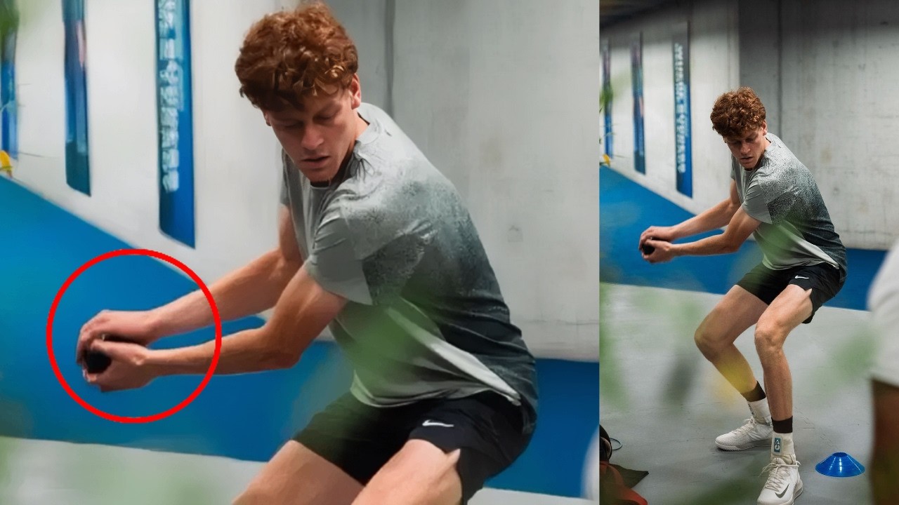 Jannik Sinner's Tennis Training Tools to Develop Power [Best Training Aid]