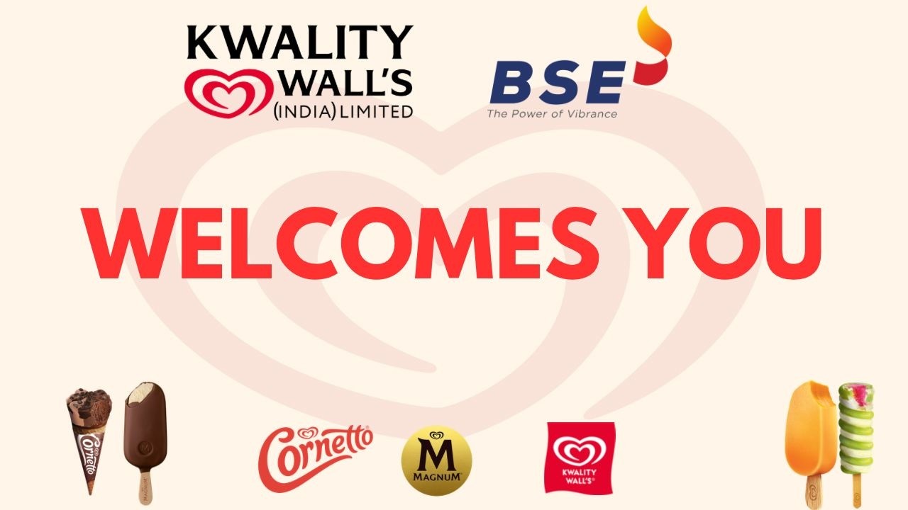 Listing Ceremony of Kwality Wall’s (India) Limited at BSE