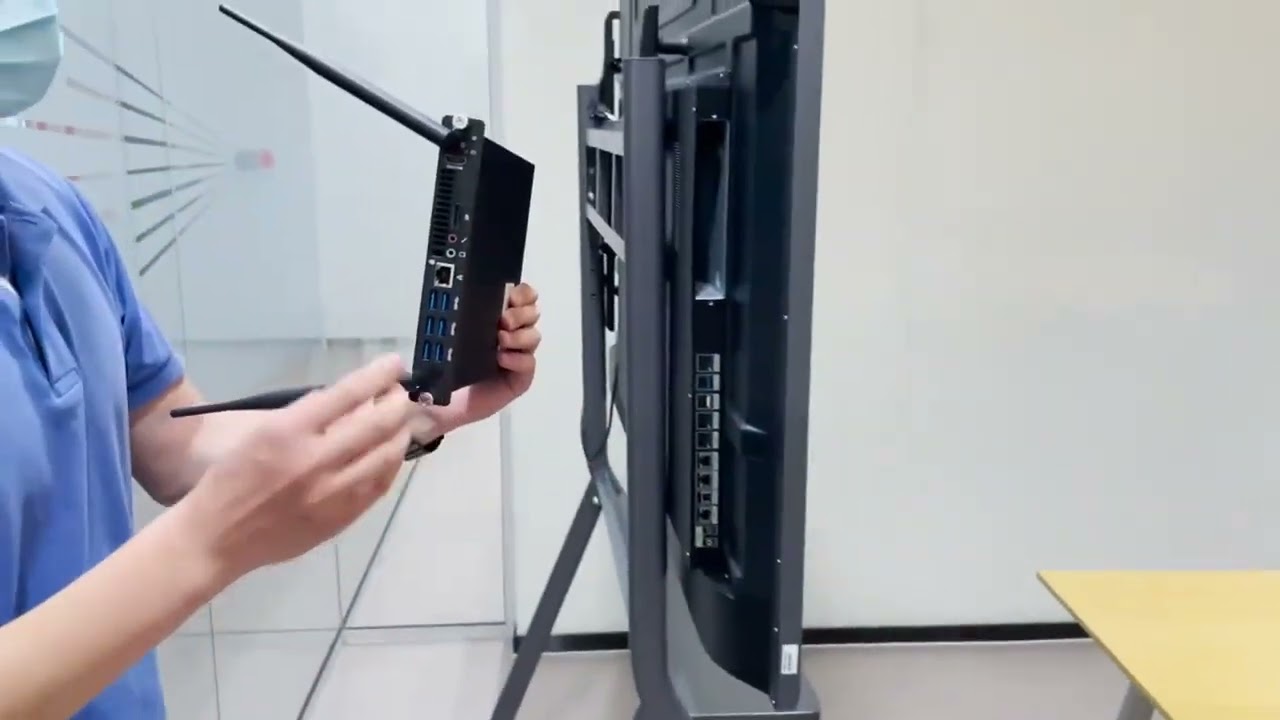 How to install the OPS to Hikvision Interactive Screen