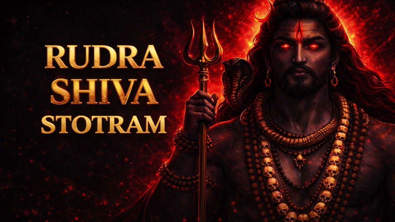 🔱 RUDRA SHIVA STOTRAM 🔥 | MOST POWERFUL SHIVA STOTRA 🕉️ | REMOVE FEAR & NEGATIVE ENERGY ⚡