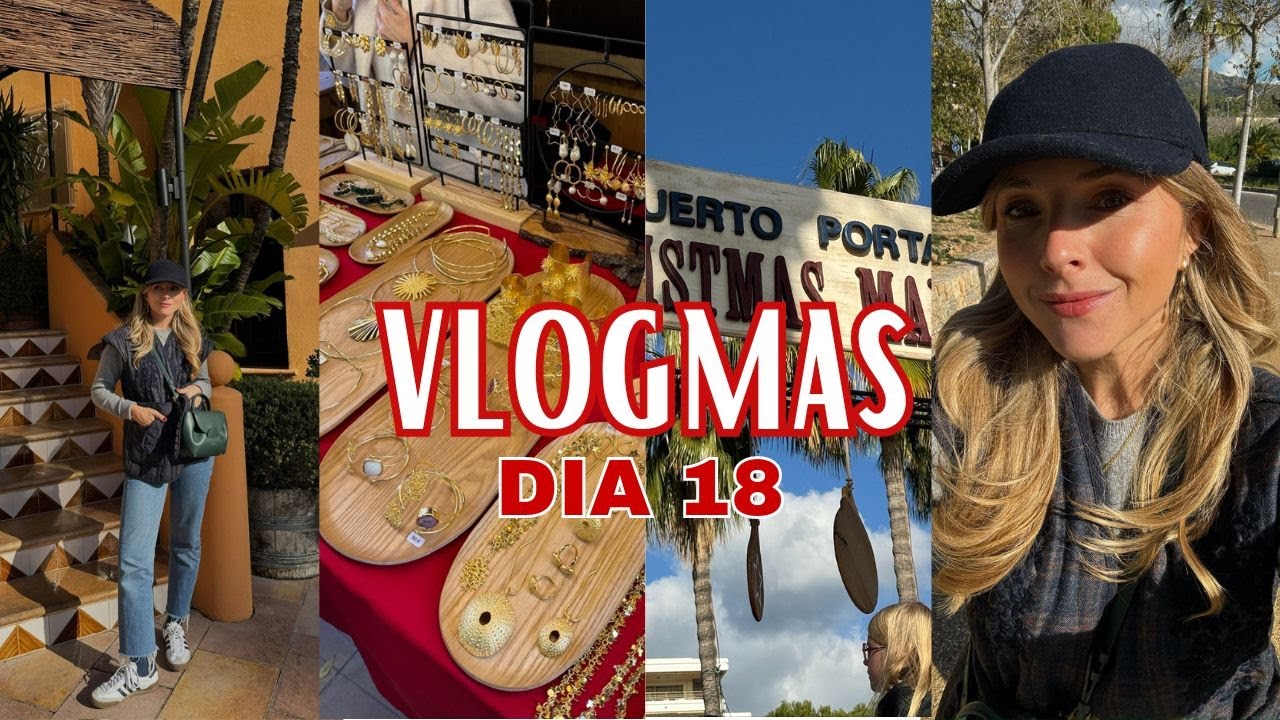 VLOGMAS 18 - Christmas Market, BANANA BREAD y os presento a KAOS 🐶 | Julia March