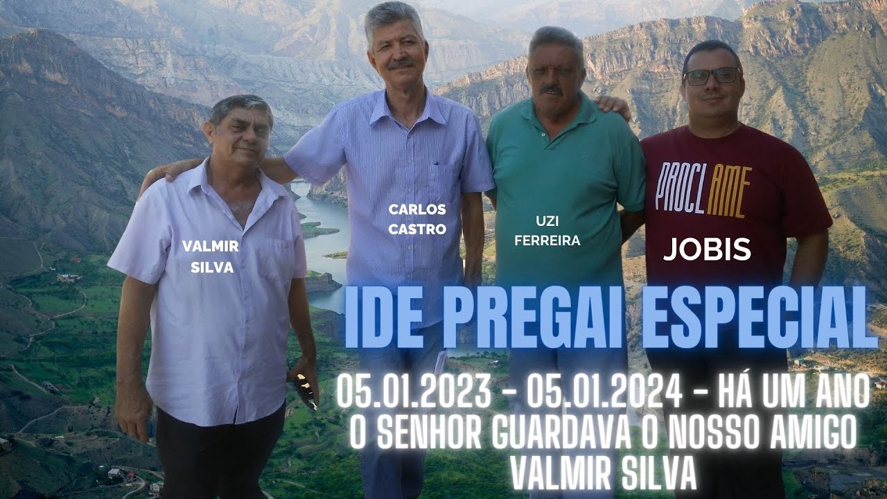 HÁ UM ANO SEM VALMIR SILVA - O PIONEIRO DO PROGRAMA 