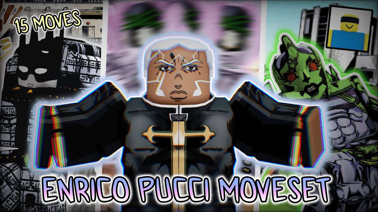 Enrico Pucci Moveset | Jojos Bizarre Adventure | JJS Skill Builder Showcase
