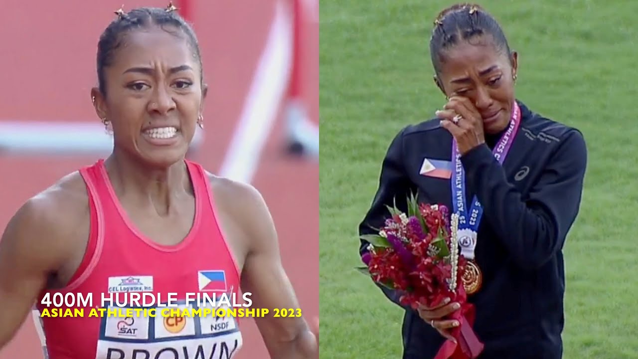 ♀️400M HURDLE Finals 🇵🇭🏅VS 🇯🇵🥈🥉  | Asian Athletic Championship 2023 | 🇰🇿🇹🇭🇻🇳🇲🇾🇨🇳