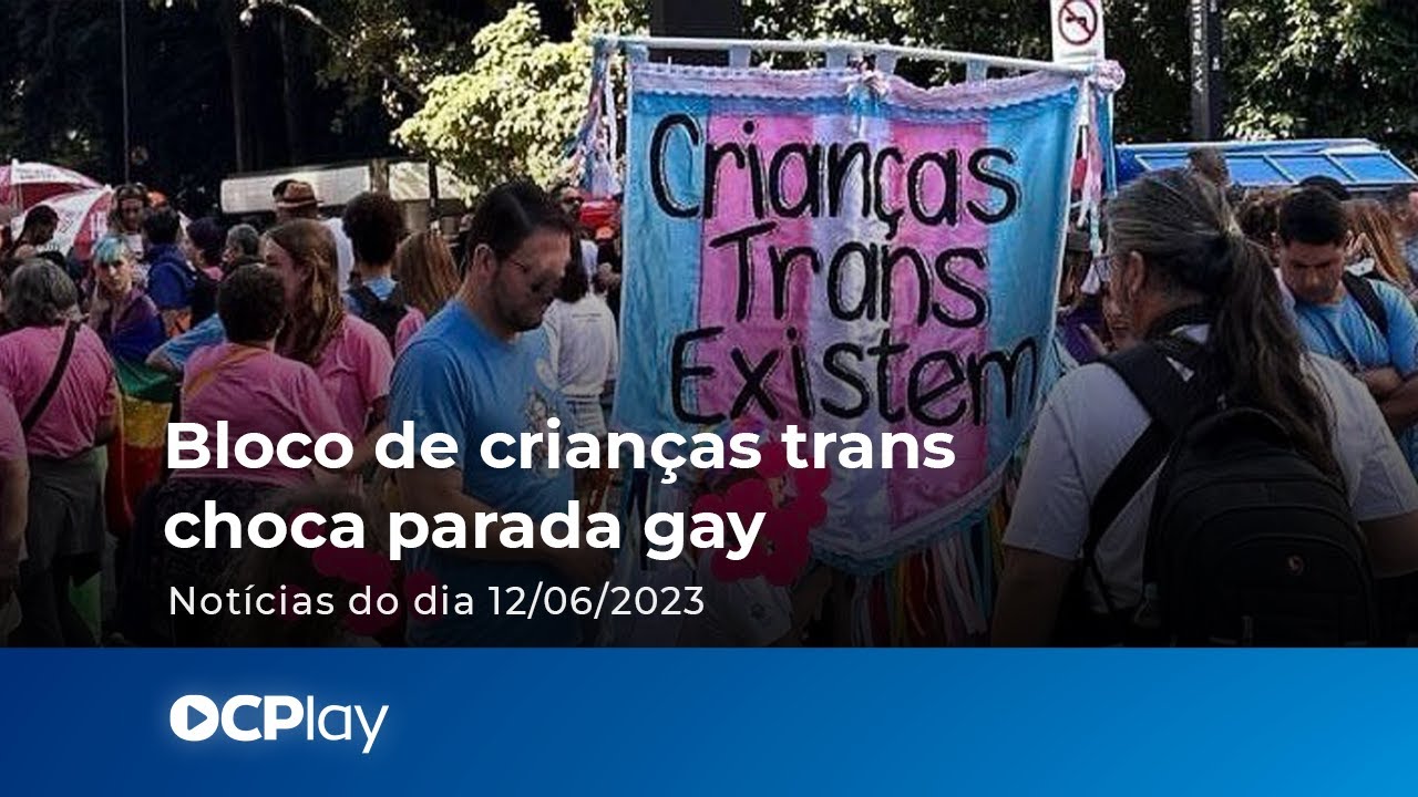 Bloco de crian&ccedil;as trans choca parada gay