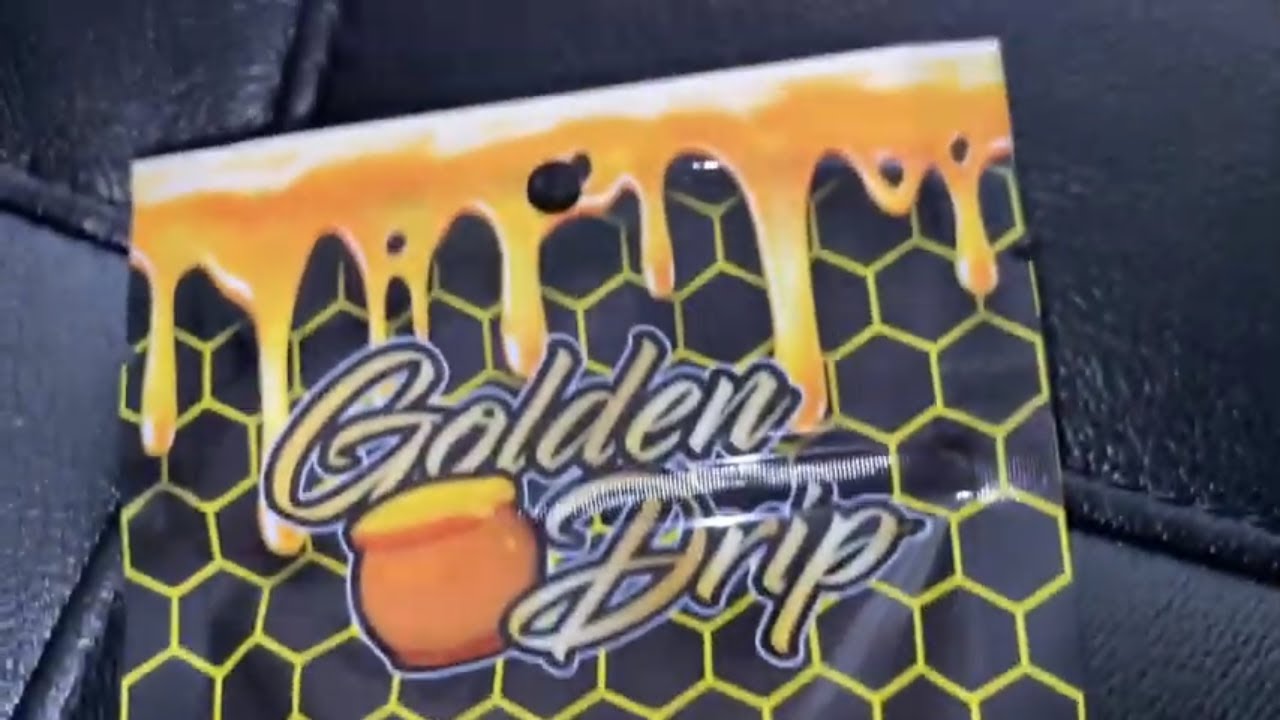 GOLDEN DRIP 🍯 Sherbert X Biscotti 🍧 Exotic Strain Review