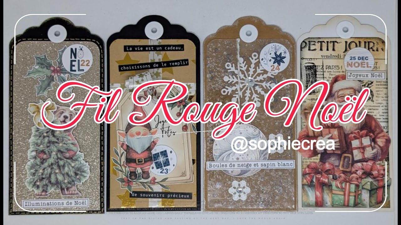 Étiquettes cadeaux DIY de Noël | Techniques et inspirations