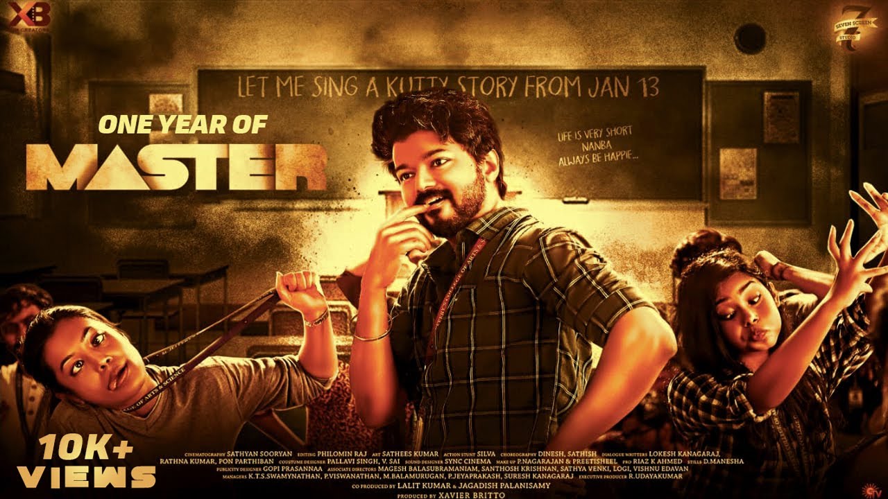1 Year Of Master | Thalapathy Vijay | Vijay Sethupathi | Anirudh Ravichander | VIJAY CREATION |