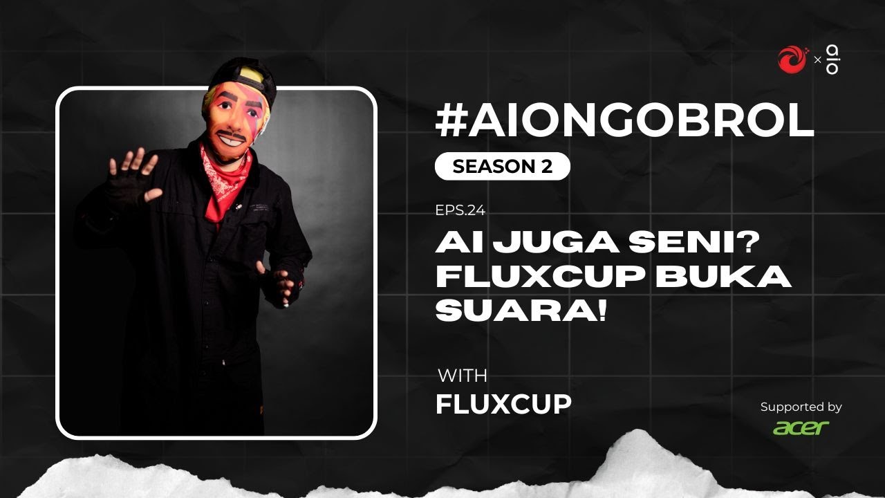 #EPS25 AI Juga Seni? Fluxcup Buka Suara!  #fluxcupinstitute #podcastclips #shortclip