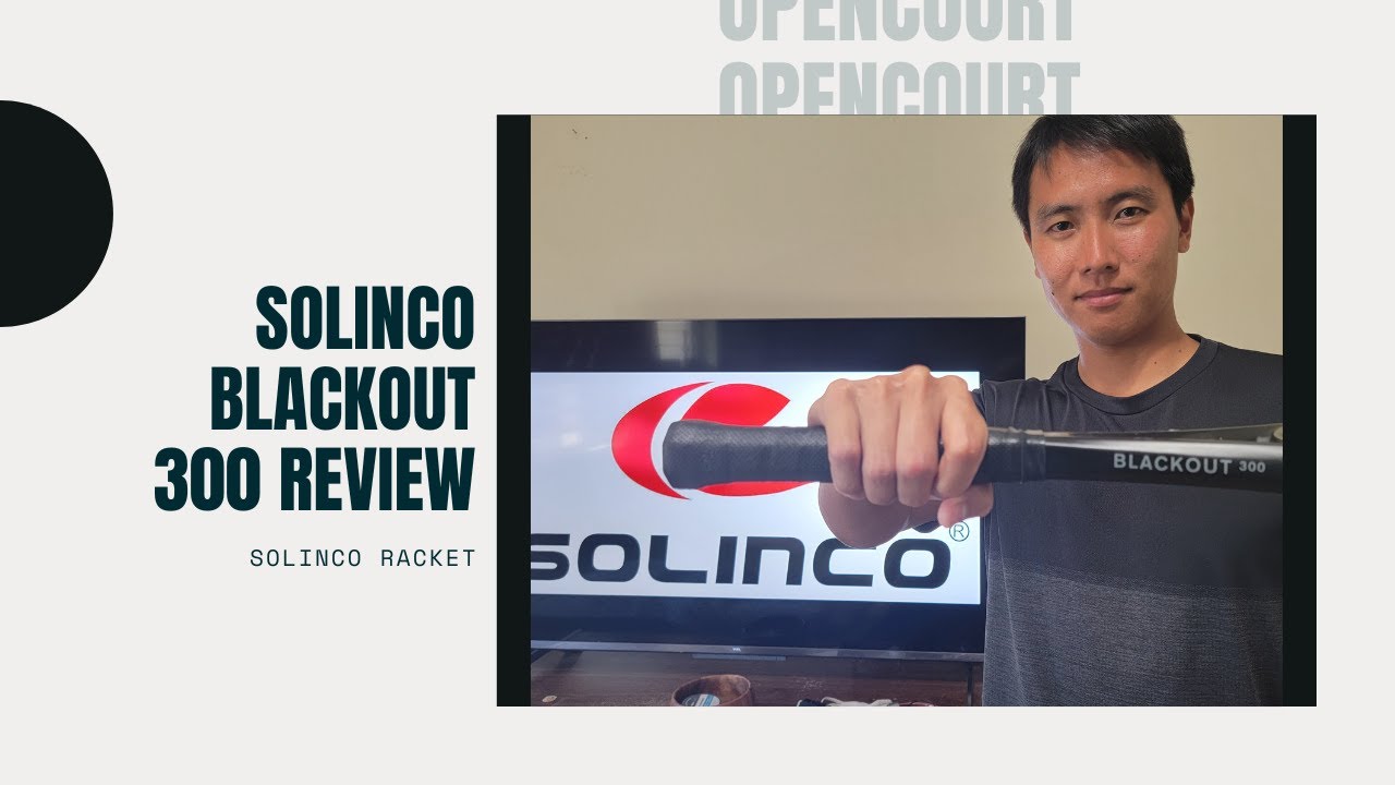 Solinco Blackout 300 Racket Review