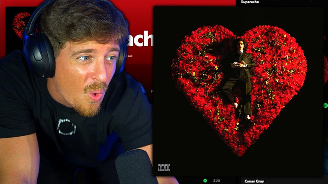 Conan Gray - Superache (full album) FIRST TIME REACTION