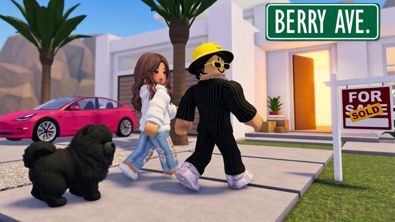 Ролевая игра «Семья Берри Авеню» | Начало новой жизни *ROBLOX*