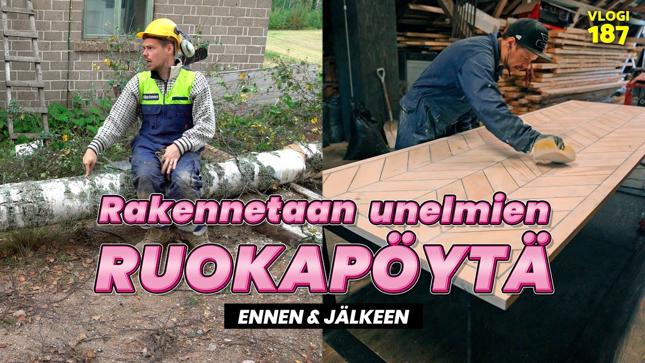 UNELMIEN RUOKAPÖYTÄ ON NYT VALMIS