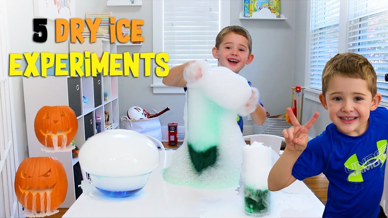 Dry Ice Experiments - Dry Ice Halloween Ideas - Dry Ice Science Experiments