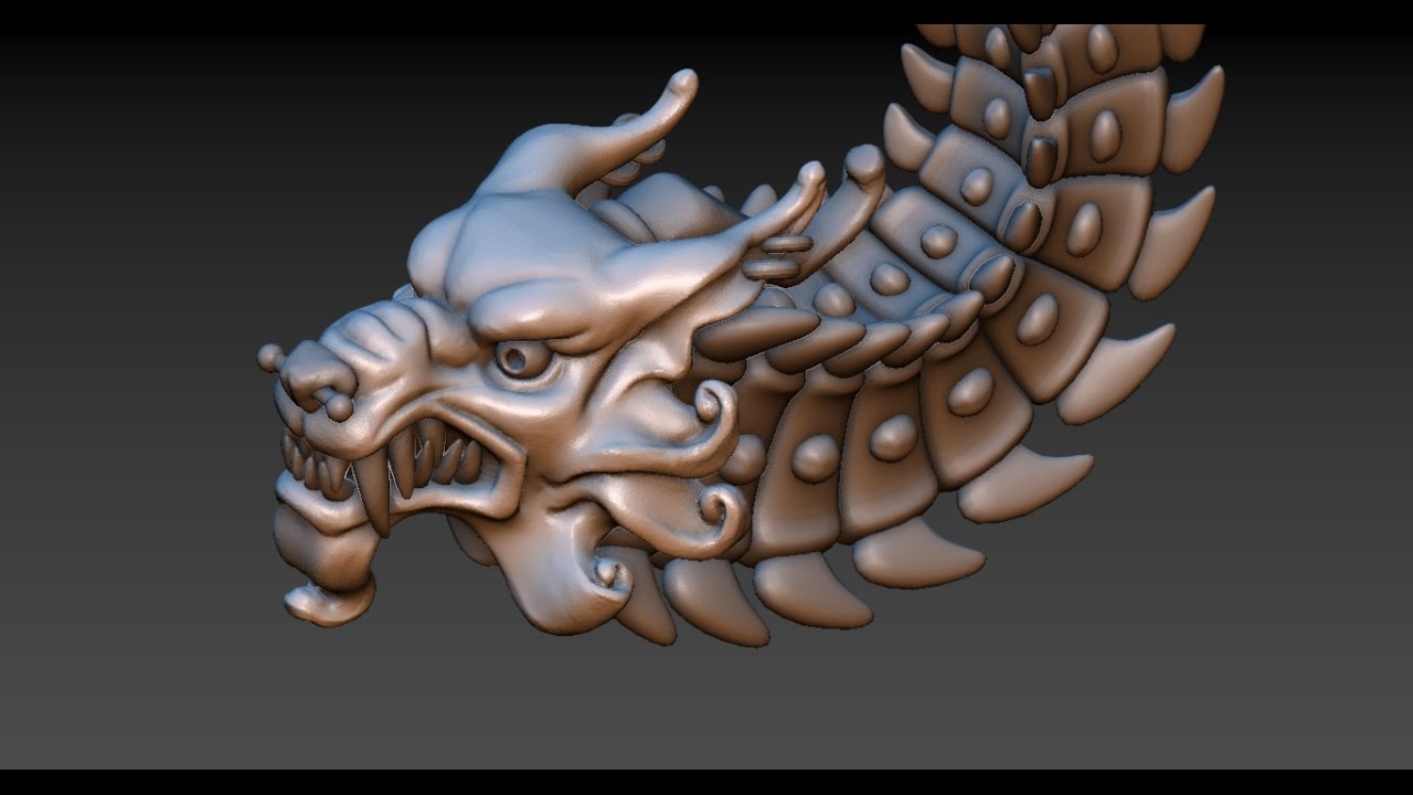 Modeling a horn in Blender (subsurf, solidify, array, simple deform, curve modifiers)