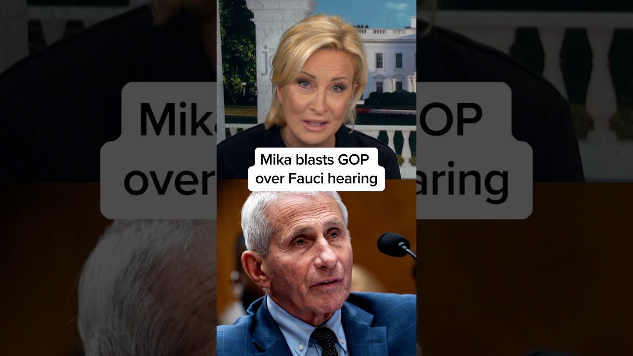 Mika blasts GOP over Fauci hearing