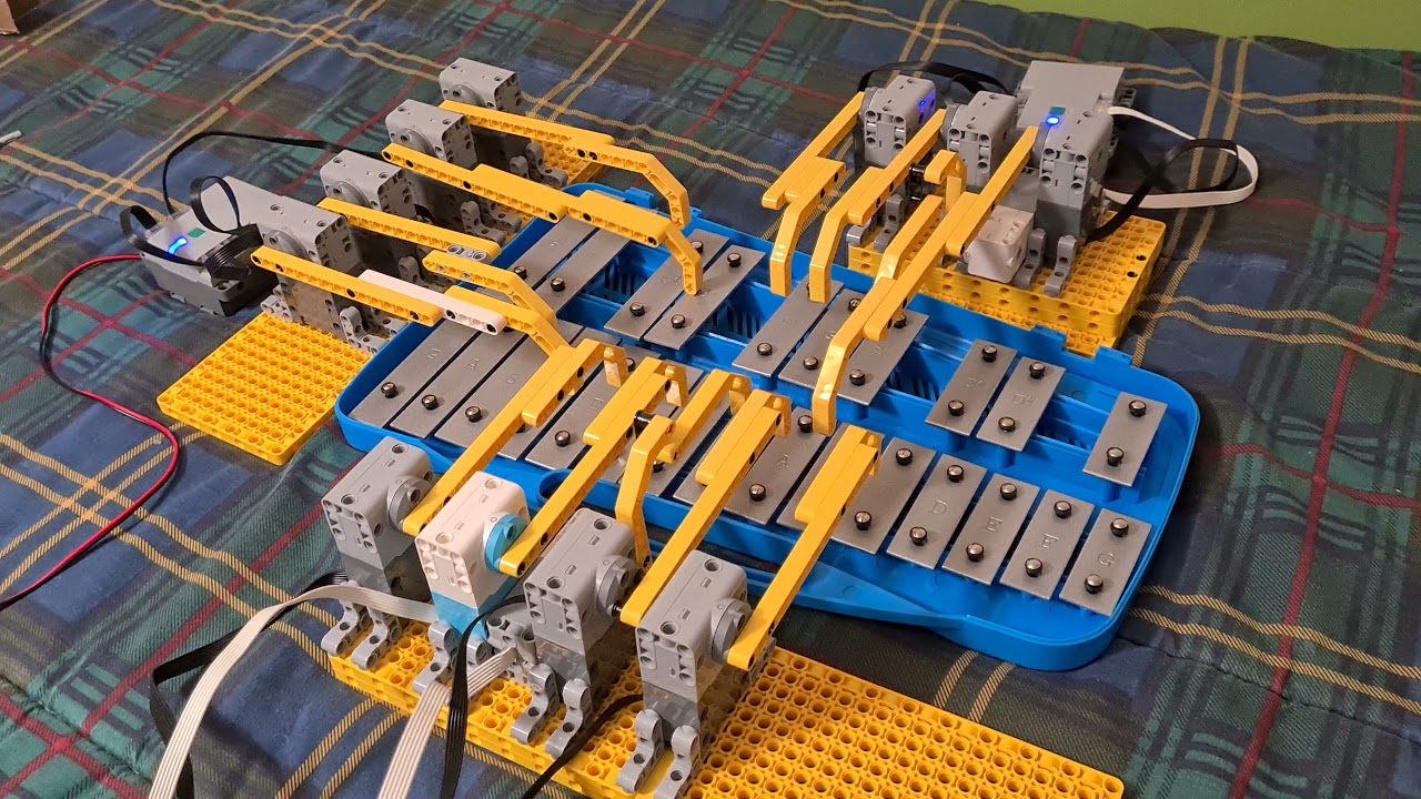LEGO MIDI Glockenspiel v0.4 - Under the sea