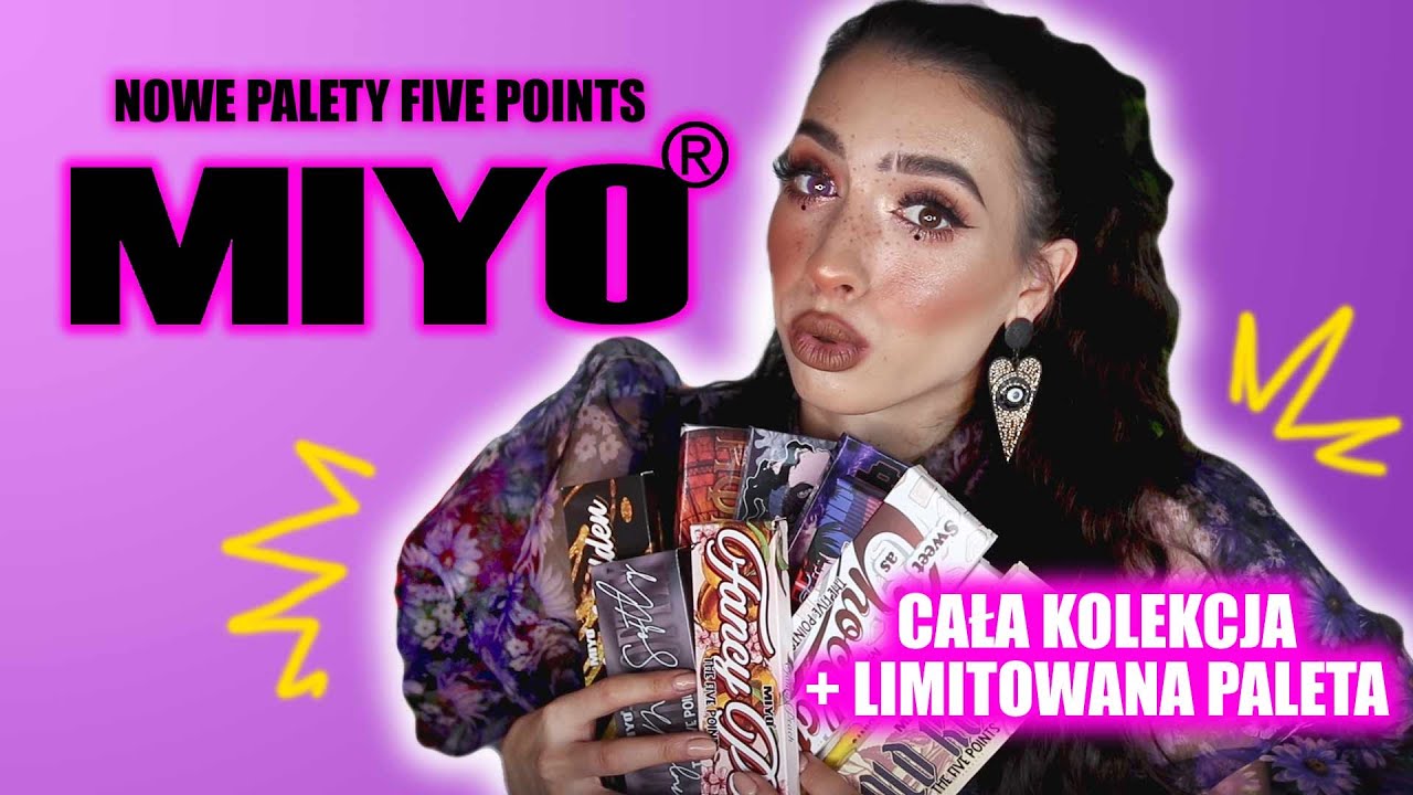 NOWE FIVE POINTS OD MIYO! Cała kolekcja, porównanie formuł i swatche!