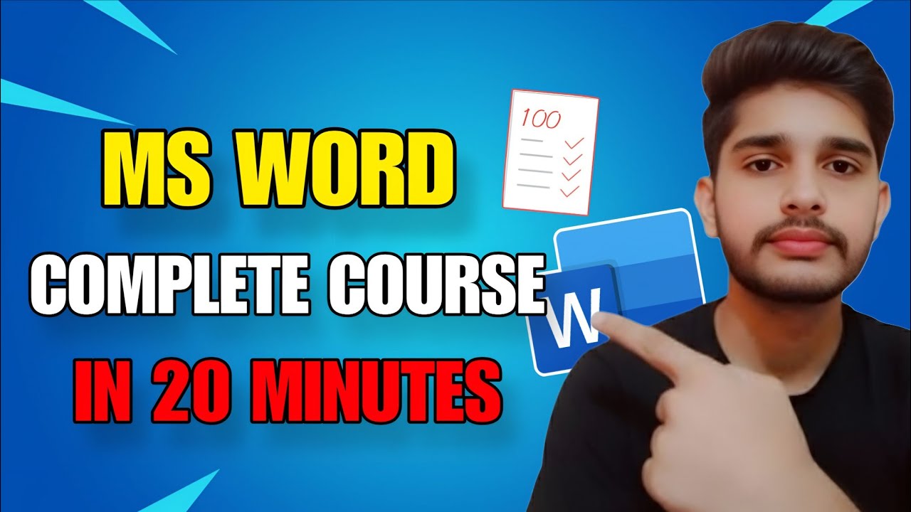 Make University Assignment In Easy Way - MS Word Complete Course for beginners