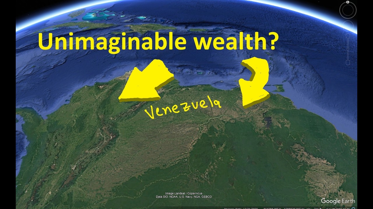 Why is there so much oil in Venezuela? (Middle East of the West?)