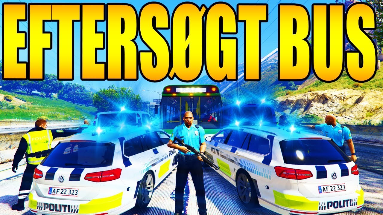 STOR BILJAGT MED EFTERSØGT BUS - NYT LSPDFR 0.4 - GTA 5 DANSK - LSPD:FR DANSK POLITI [#112]
