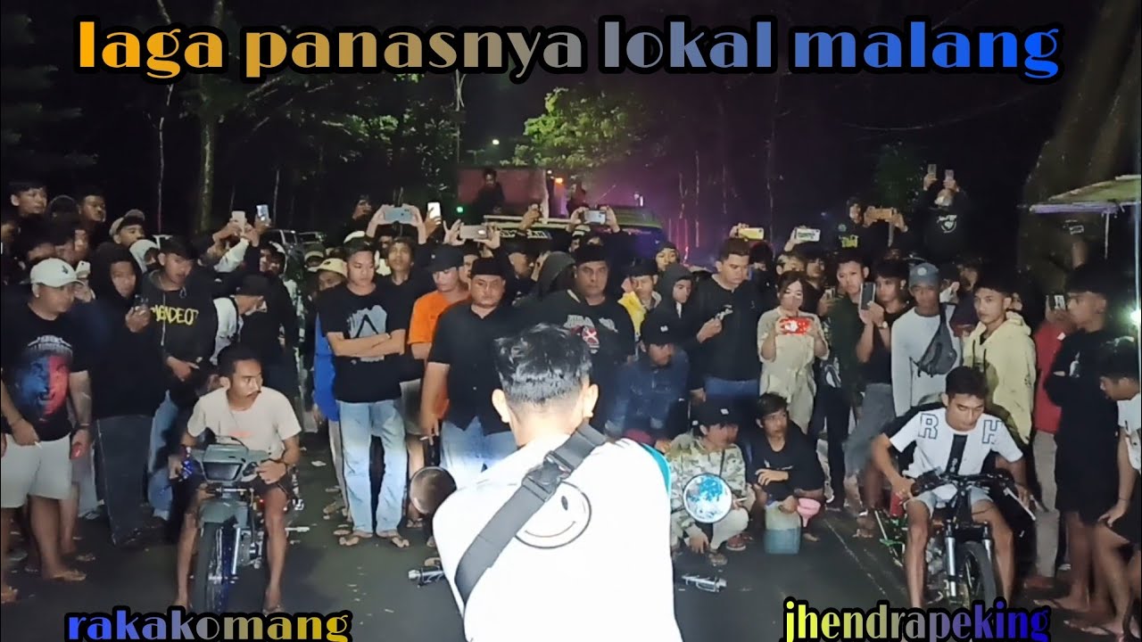 Raka komang berhasil tumbangkan jhendrapeking ‼️sleepegine 200cc