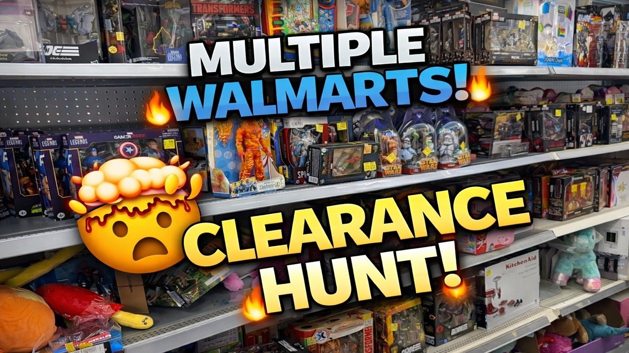«Охота за скидками в нескольких магазинах Walmart! Мне повезло?!»