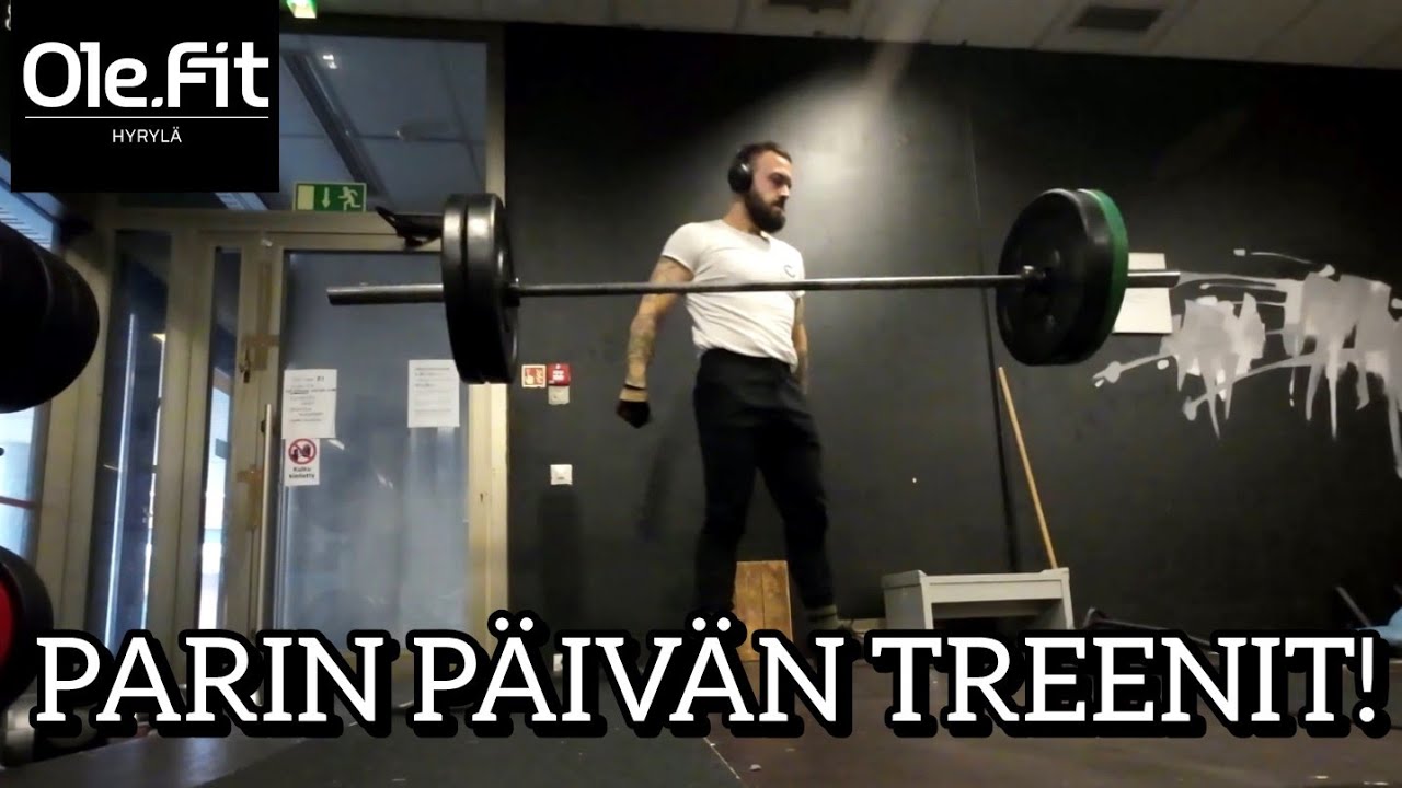 TREENIT PARIN PÄIVÄN AJALTA - Kyykkyä & Tempausta 