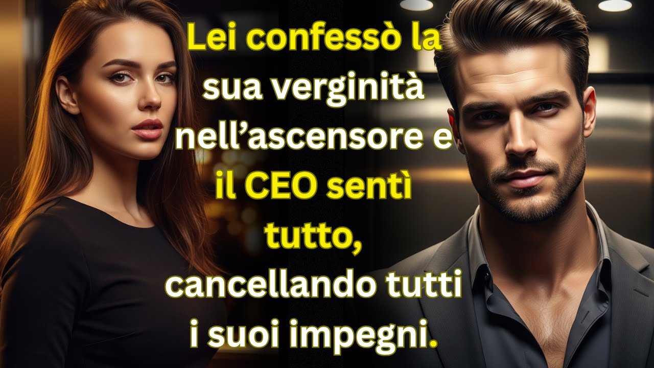 LEI CONFESSÒ LA SUA VERGINITÀ NELL’ASCENSORE E IL CEO SENTÌ TUTTO, CANCELLANDO TUTTI I SUOI INCONTRI