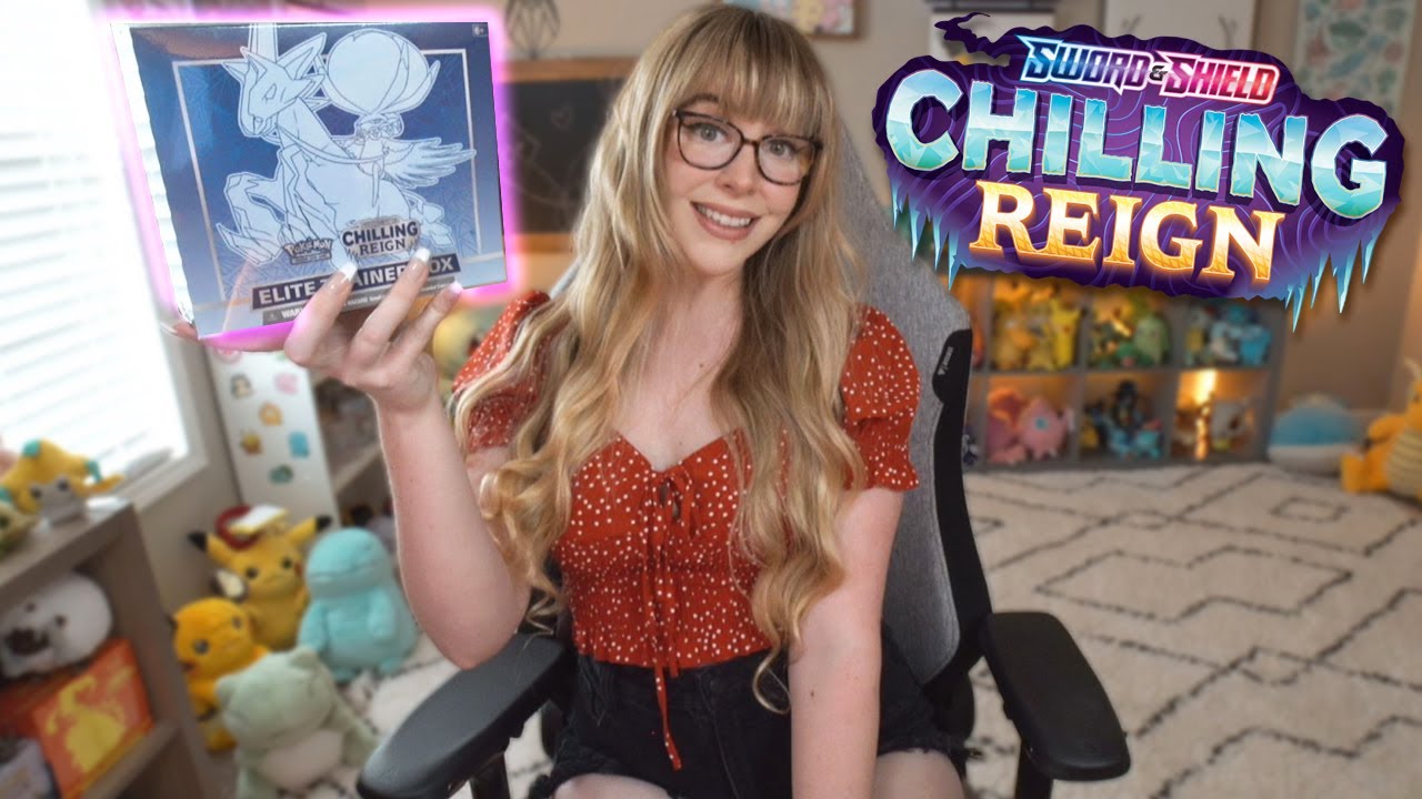 Opening my FIRST Chilling Reign Pokemon ETB!!