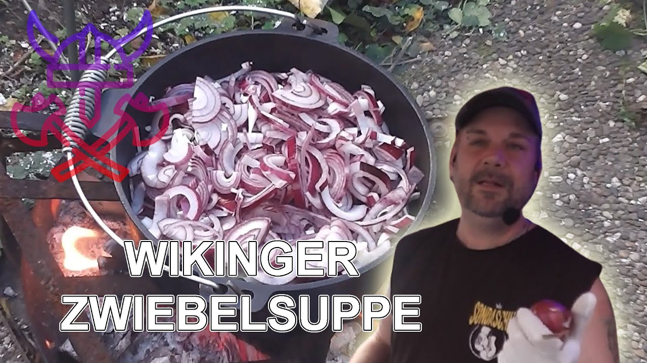 Heute gibt es Wikinger Zwiebelsuppe