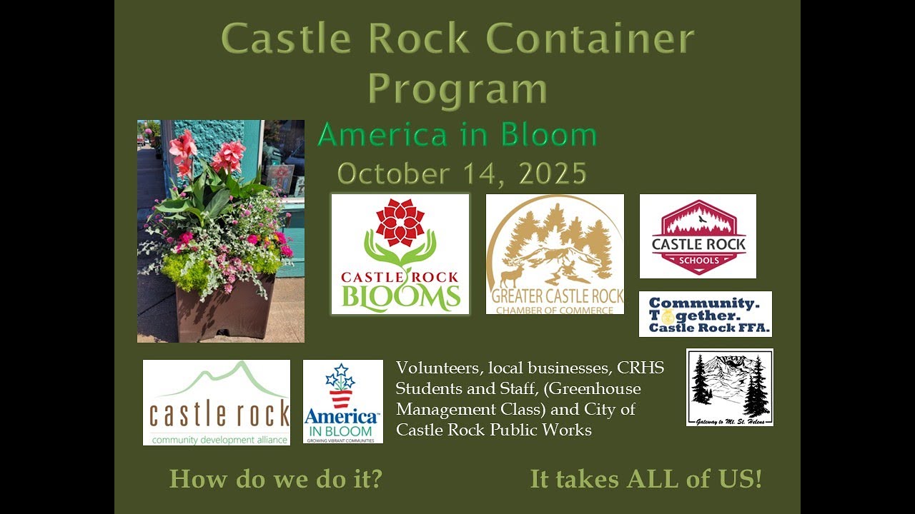 From Foliage to Flowers…Raise the Bar! Develop a Year-Round Container Program for Your Community