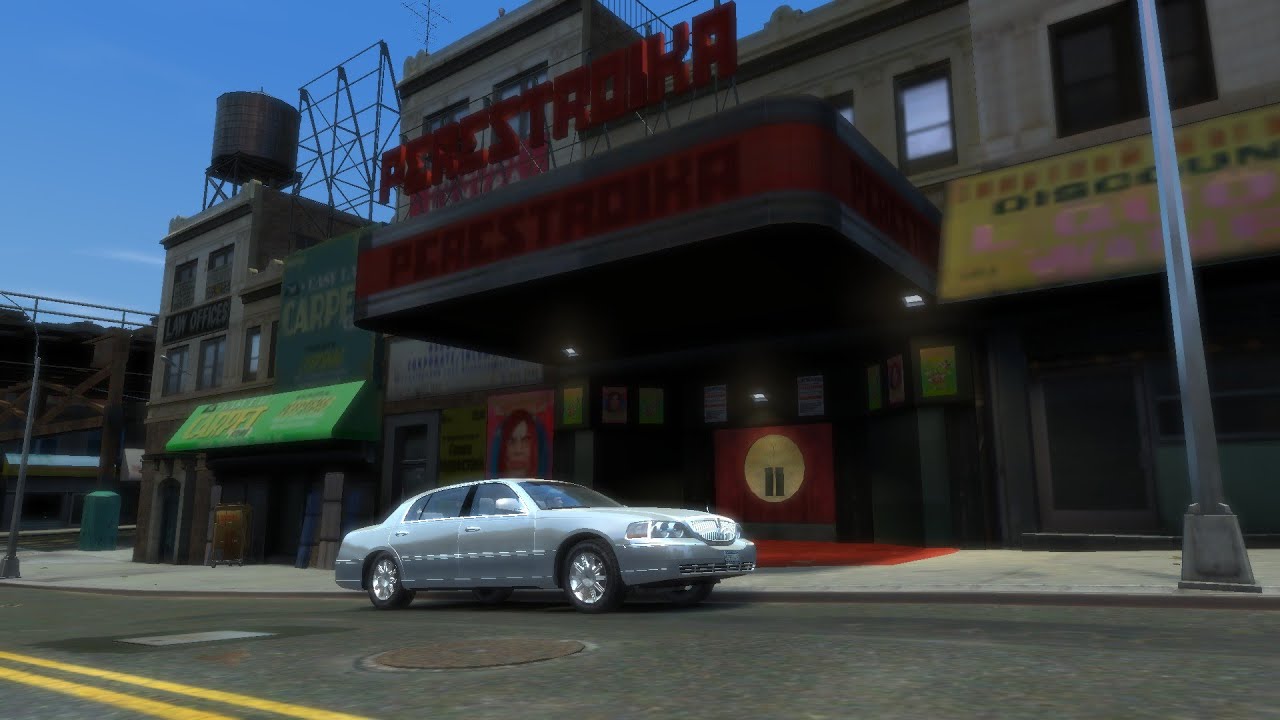 GRAND THEFT AUTO IV 2006 LINCOLN TOWN CAR CRASH TESTING HD