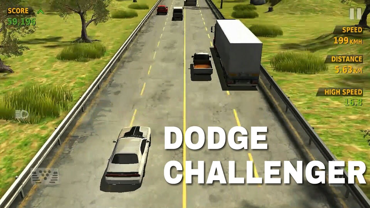 Traffic Racer | Dodge Challenger | Car Race | High Speed | Gameplay
