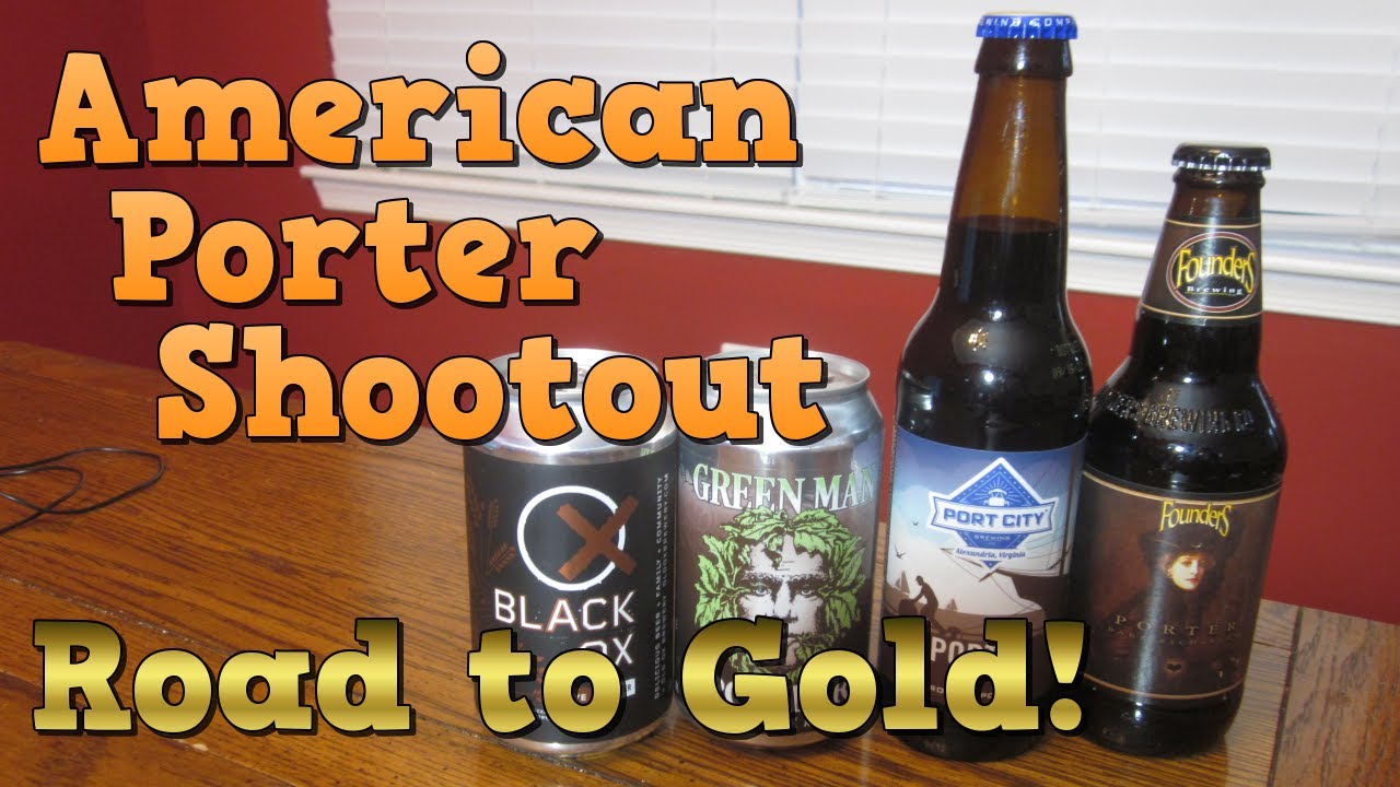 American Porter Shootout!  (Homebrew vs Commercial)