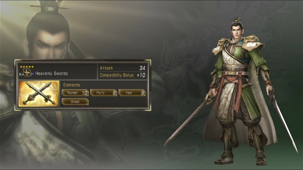 Liu Bei 5th Weapon Heavenly Swords - DW8XLCE PS3