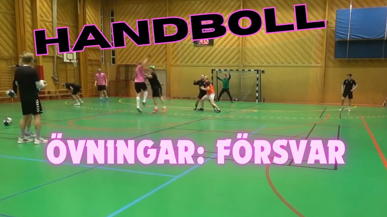 Handboll - Övningar försvar