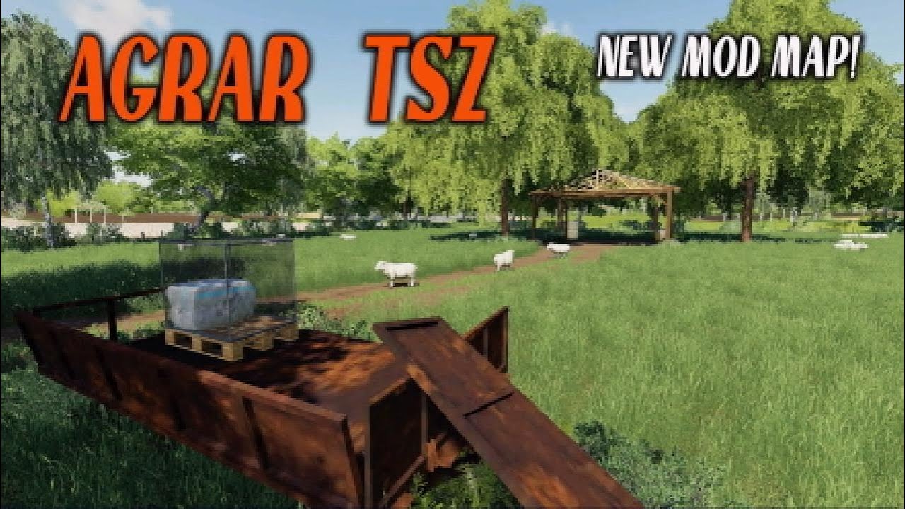 &ldquo;AGRAR TSZ&rdquo; NEW MOD MAP! Farming Simulator 19 PS5 MAP TOUR (Review) FS19.