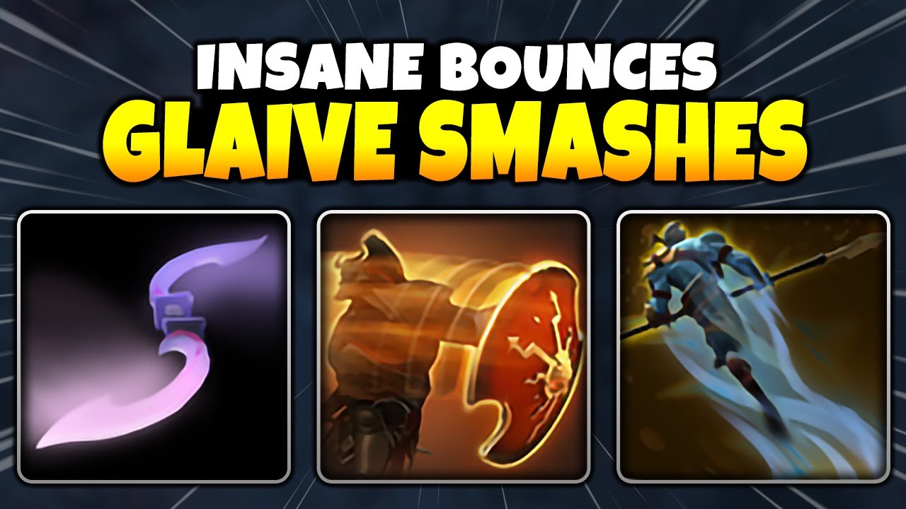 Glaive Smashes GOD'S REBUKE + MOON GLAIVES  | Ability Draft