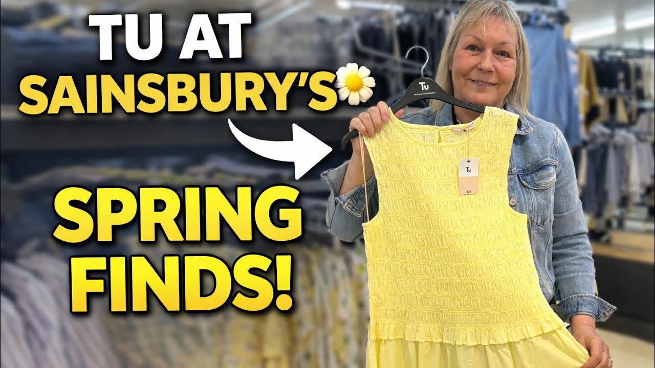 ПОХОДИМ ПО ШОППИНГУ СО МНОЙ | Весенние находки в TU в Sainsbury’s 🌼