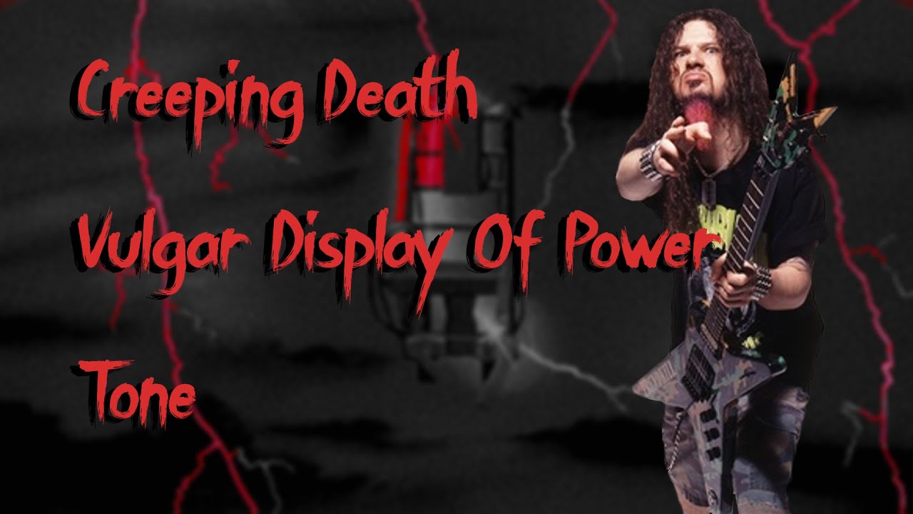 Creeping Death - Vulgar Display Of Power guitar tone cover