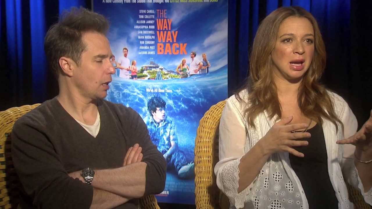 Maya Rudolph Sam Rockwell Exclusive - The Way Way Back Interview