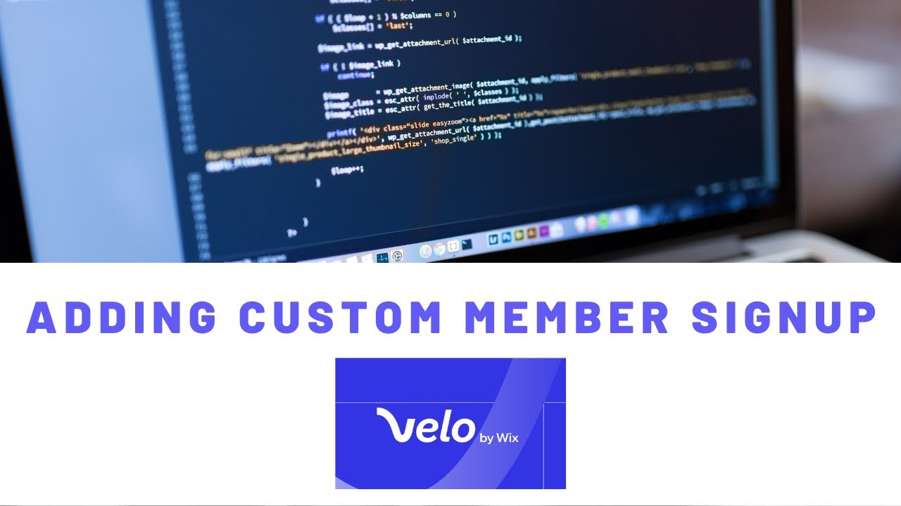 HOW TO ADD A CUSTOM SIGNUP FORM PAGE TO YOUR WIX WEBSITE USING VELO