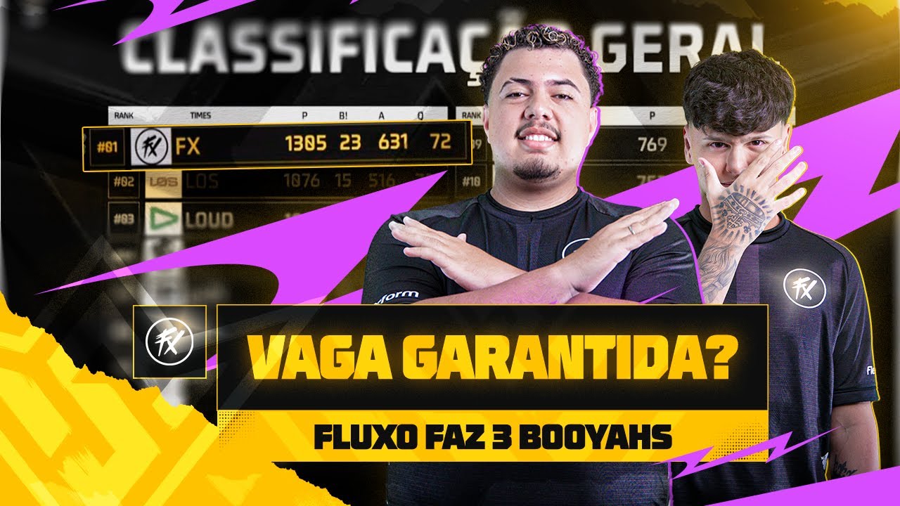 MEU DEUS, FLUXO TÁ IMPARÁVEL! 3 BOOYAHS E 1305 PONTOS! | Rodada 16 | #FFWSBR